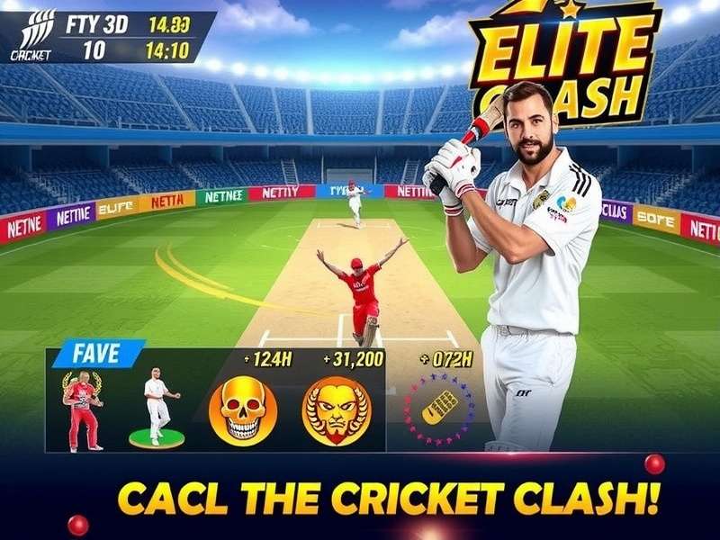 Elite Cricket Clash Gameplay Screenshot